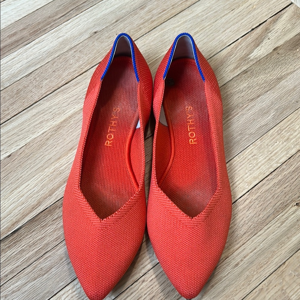 Rothy's Women's Orange Flats